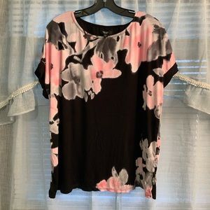 Vera Wang Plus Size Floral Tee